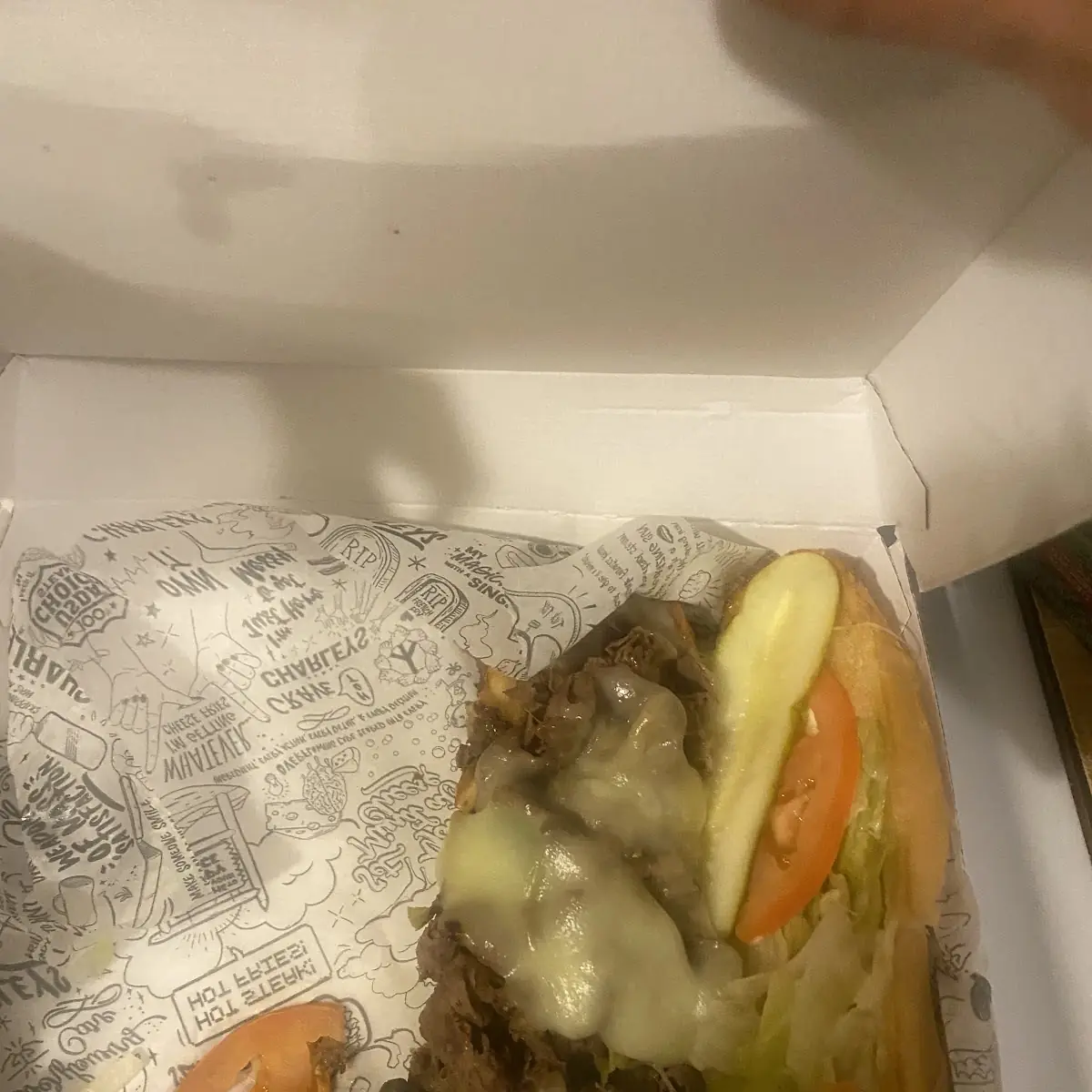 Philly Cheesesteak Sandwich