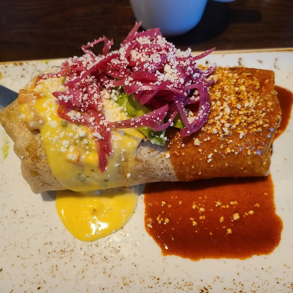 Steak and Bacon Breakfast Burrito