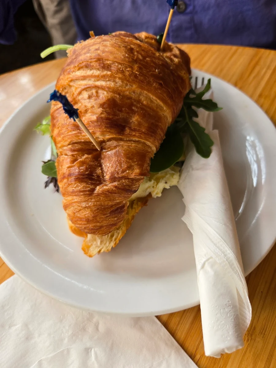Croissant Egg Sandwich