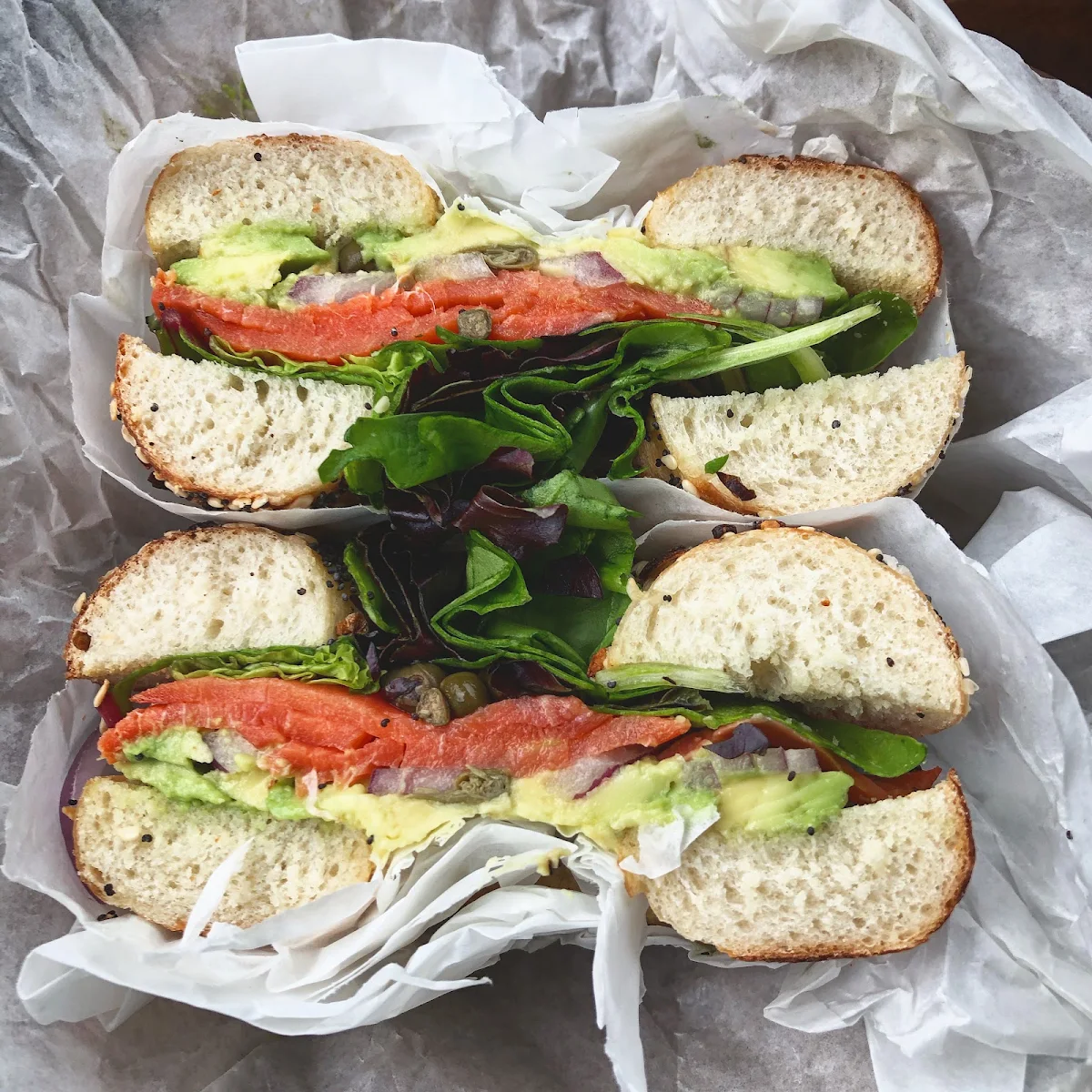 Lox Bagel