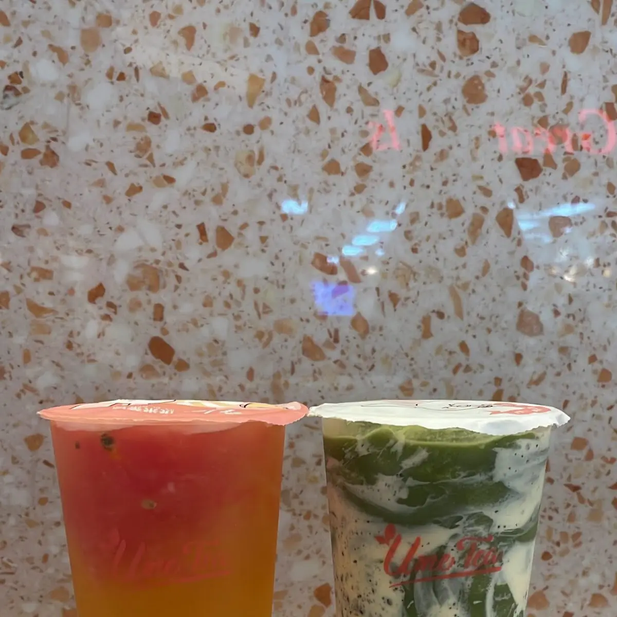Strawberry Matcha Slush