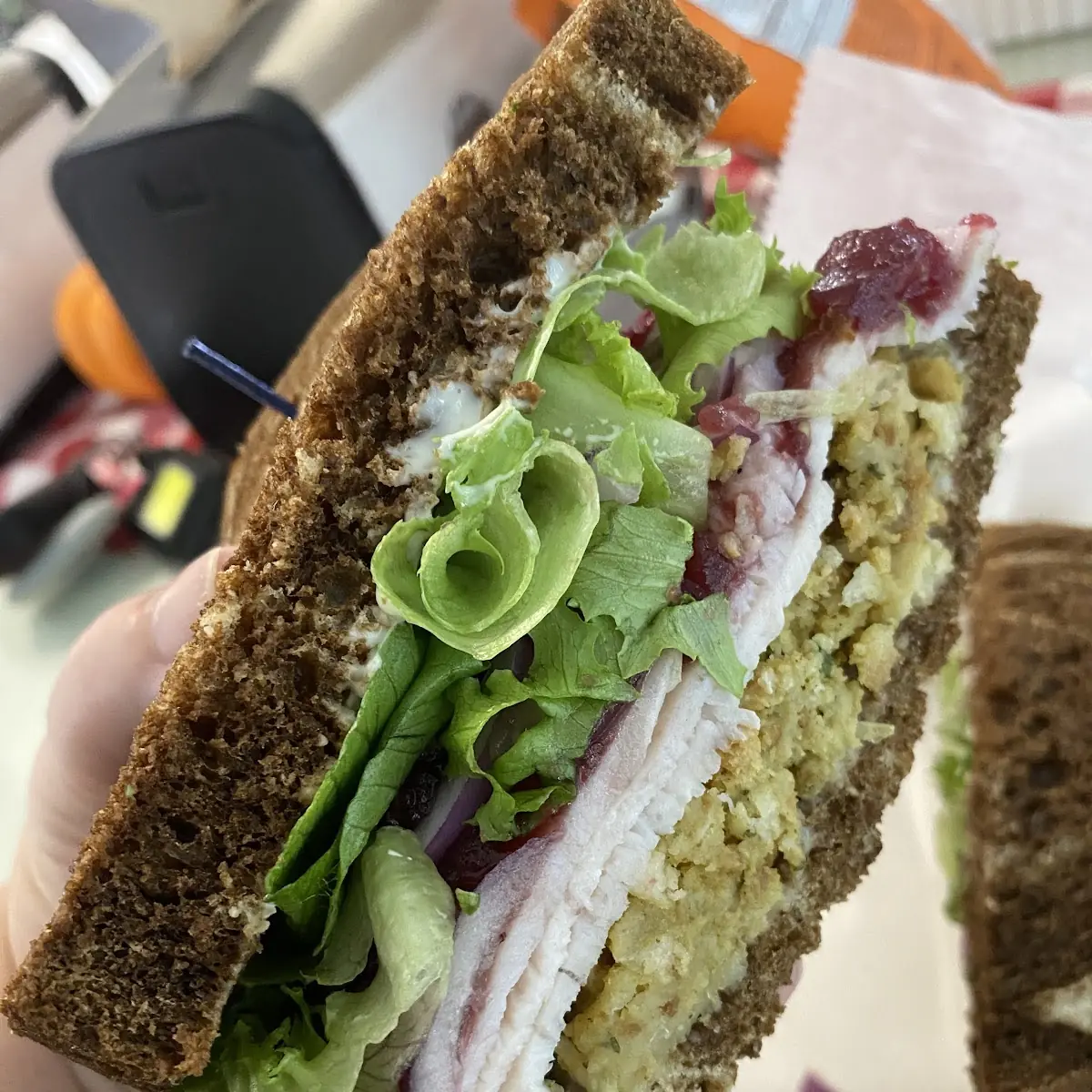 Sweet Wild Turkey Sandwich