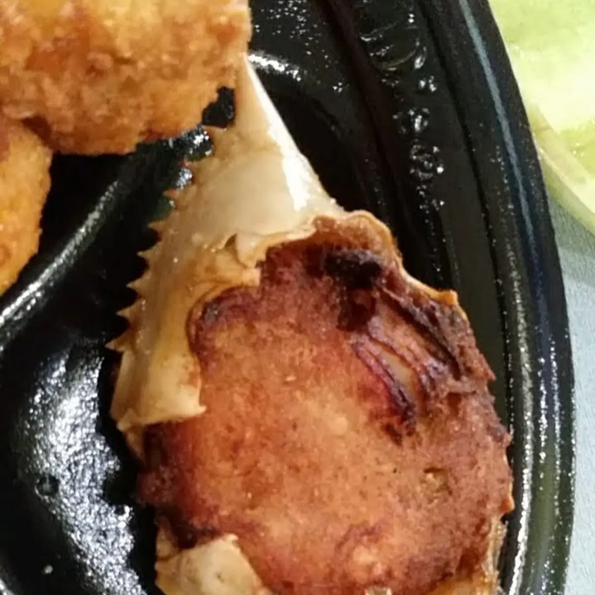 Crab Cake from the Deluxe Platter