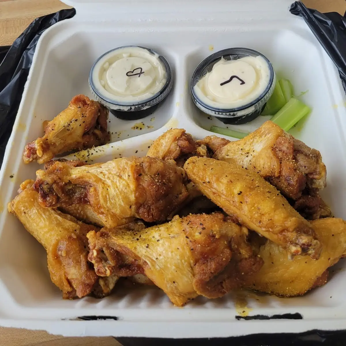 Lemon Pepper Chicken Wings