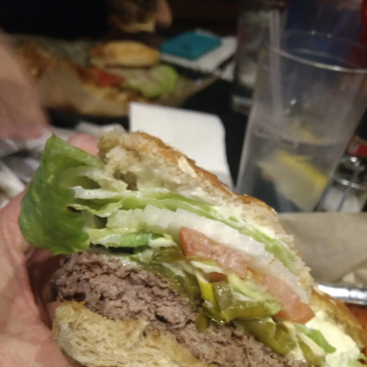 Mushroom Swiss Burger