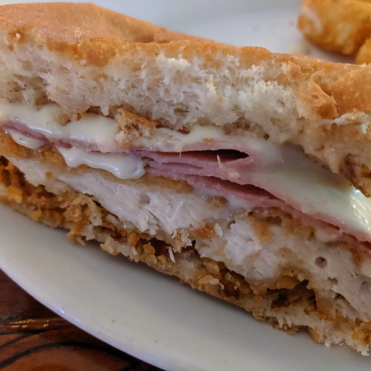 Chicken Cordon Bleu Sandwich