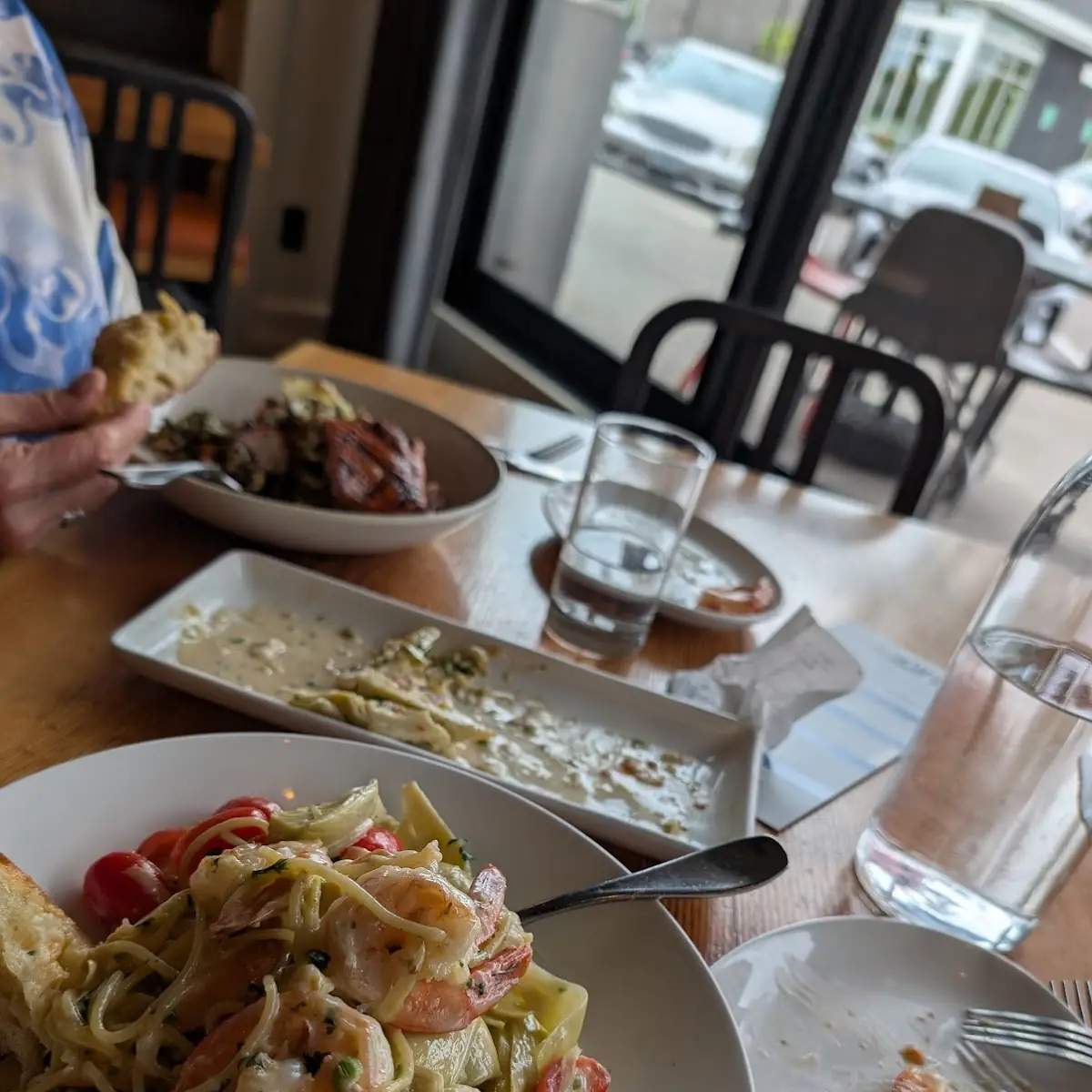 Northwest Seafood Fettuccine Alfredo