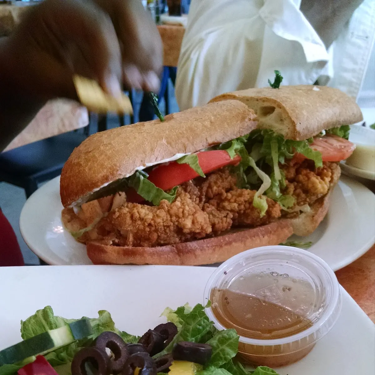 Fried Catfish Poor-Boy