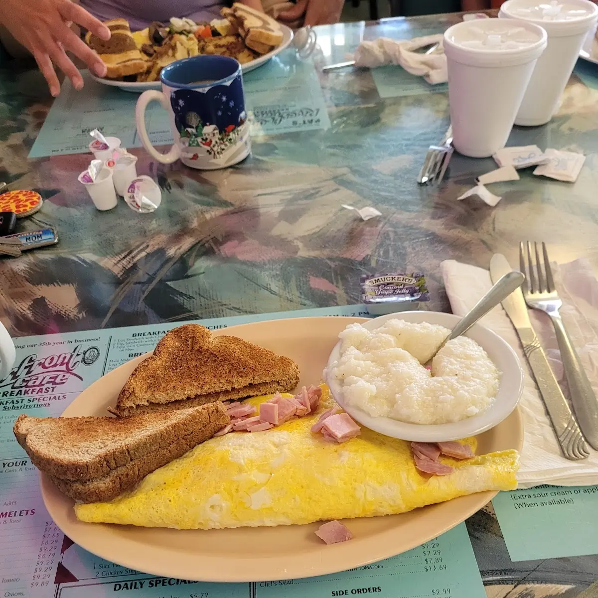 Ham and Cheese Omelet