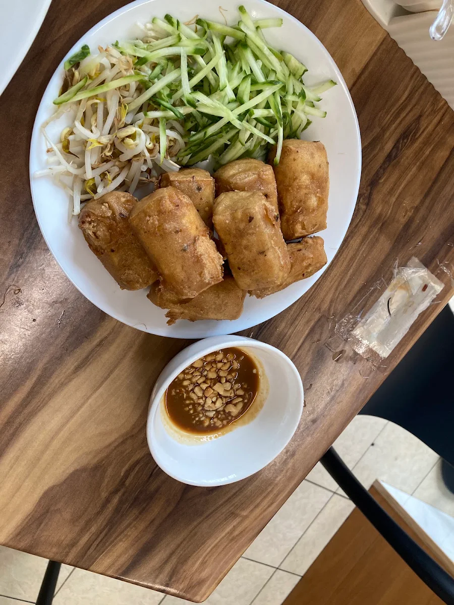 Deep Fried Silken Tofu, Tinh Lac Vietnamese Vegetarian Restaurant