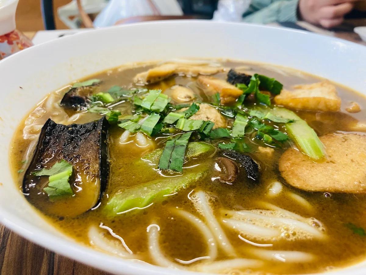 Eggplant Noodle Soup, Tinh Lac Vietnamese Vegetarian Restaurant