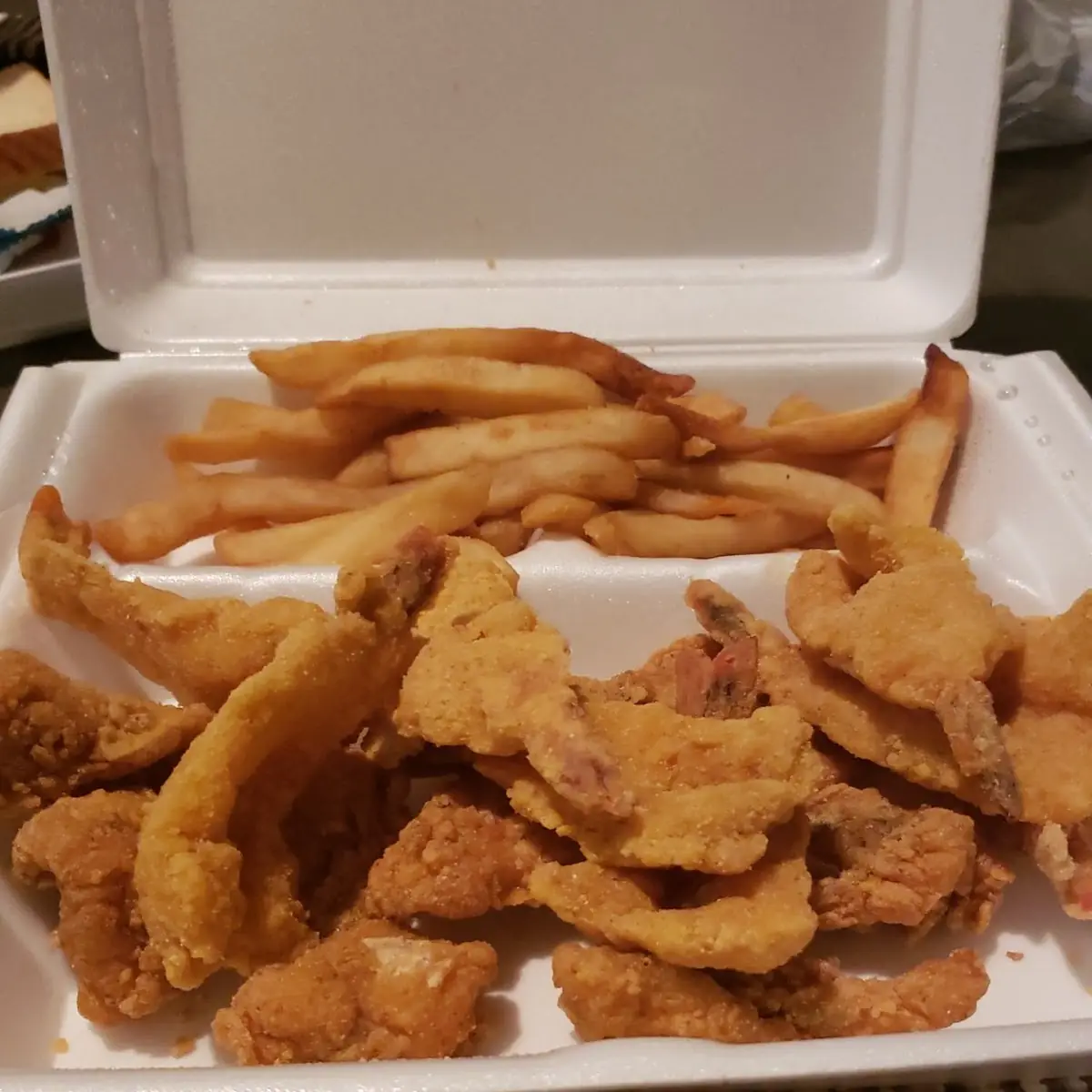 Catfish Nuggets and Shrimp