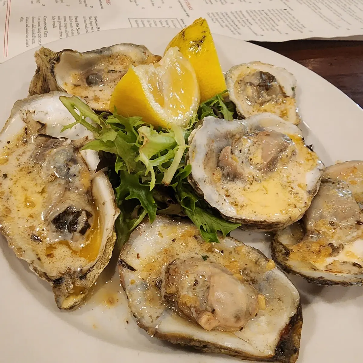 Fresh Oysters on the Half Shell