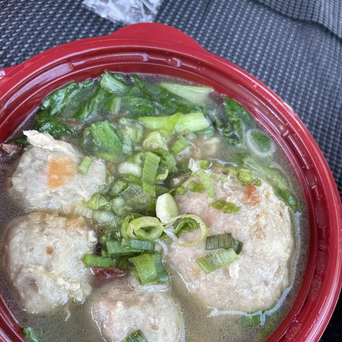 Beef Meatballs Soup