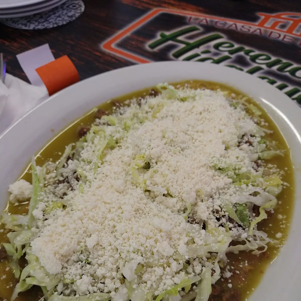 Enchiladas Verdes