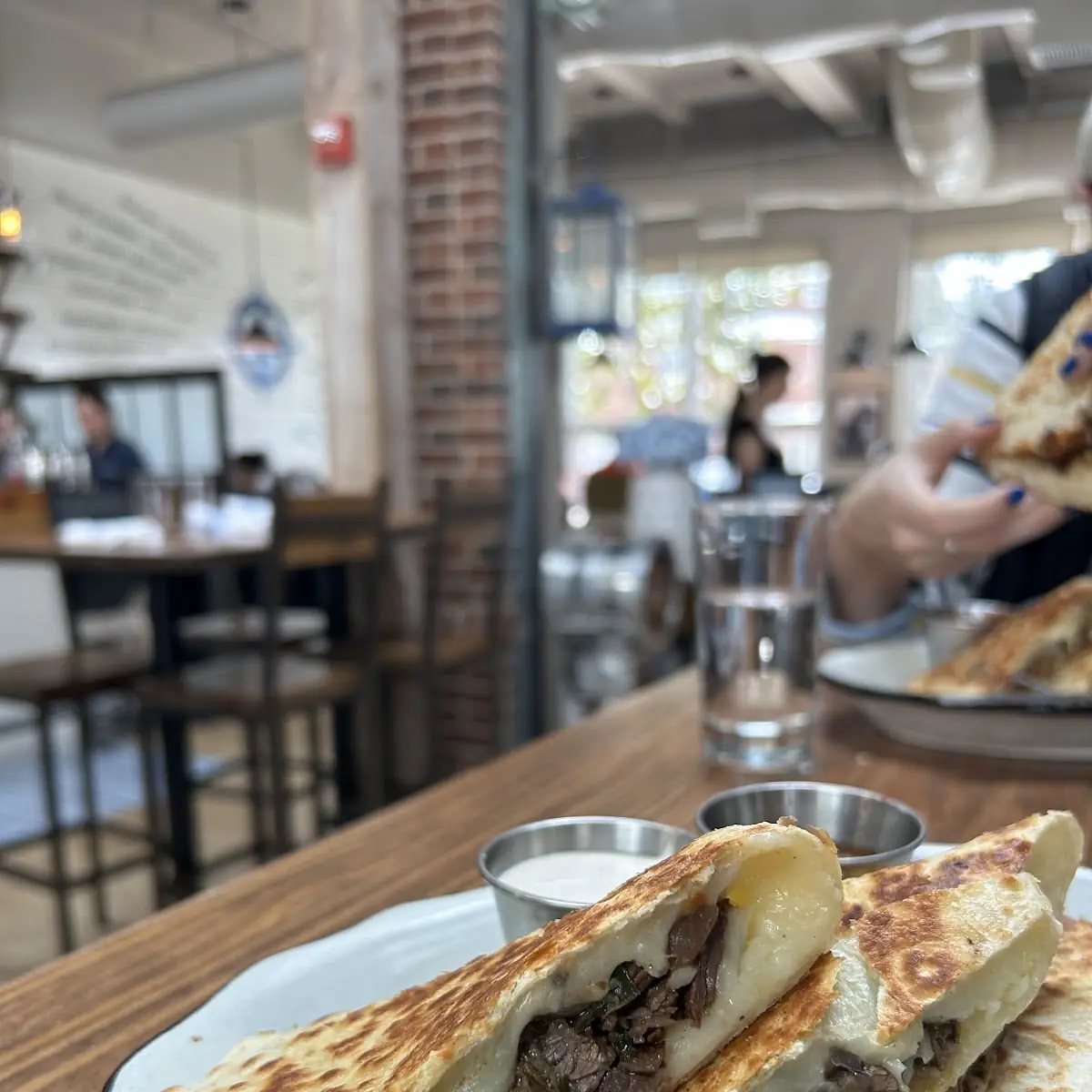 Steak Quesadilla with Side Salad