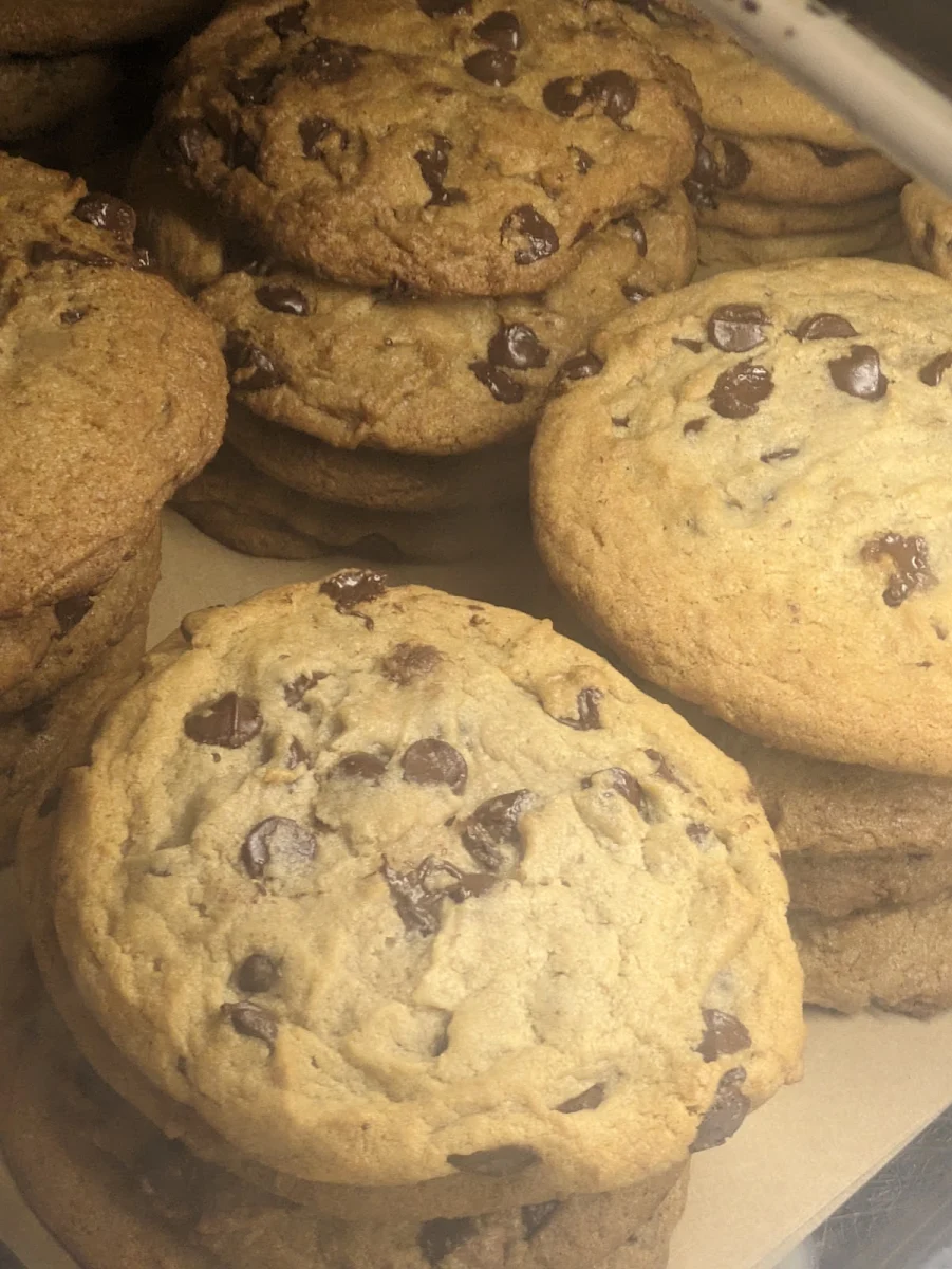 Mountain-Sized Chocolate Chip Cookie