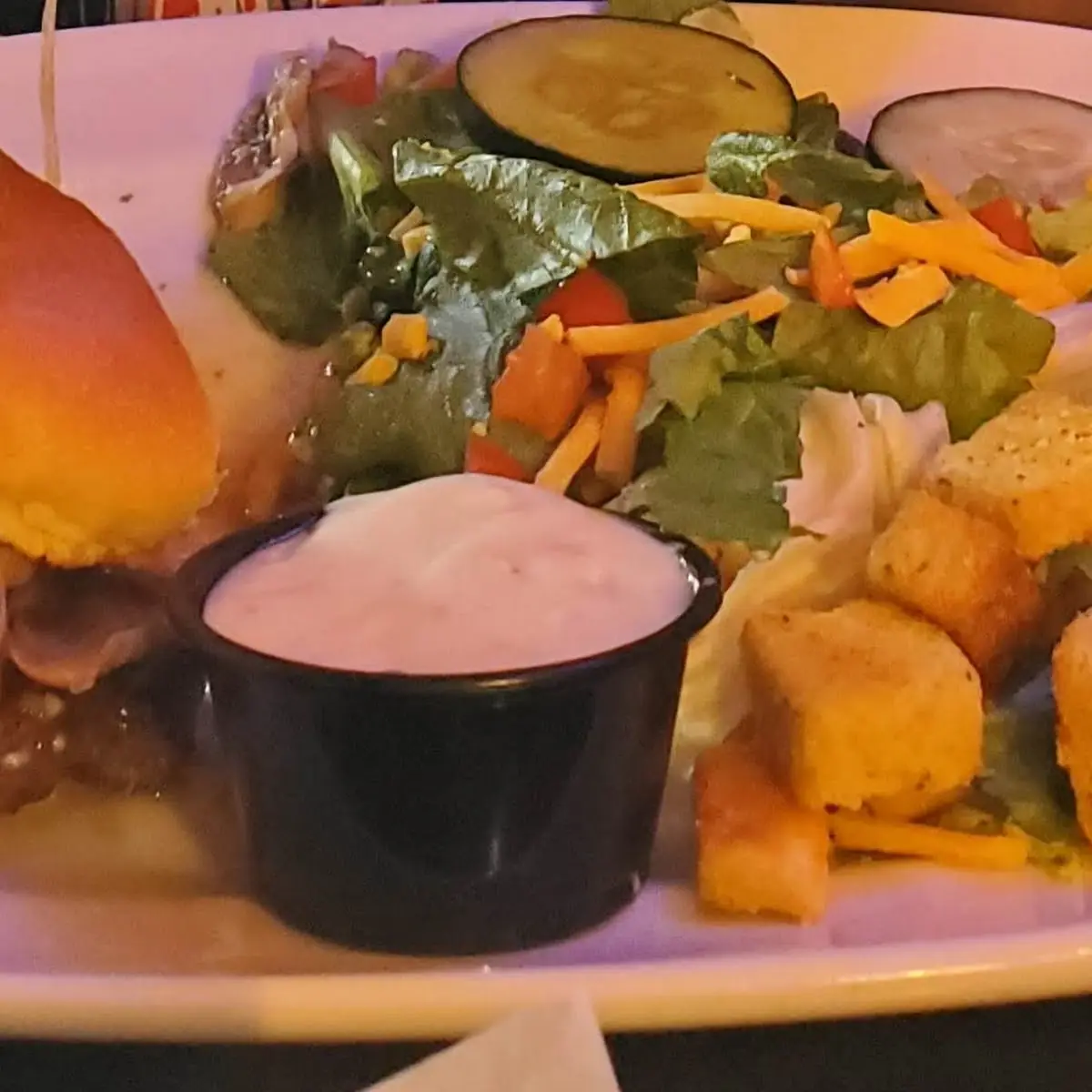 Mushroom and Swiss Burger