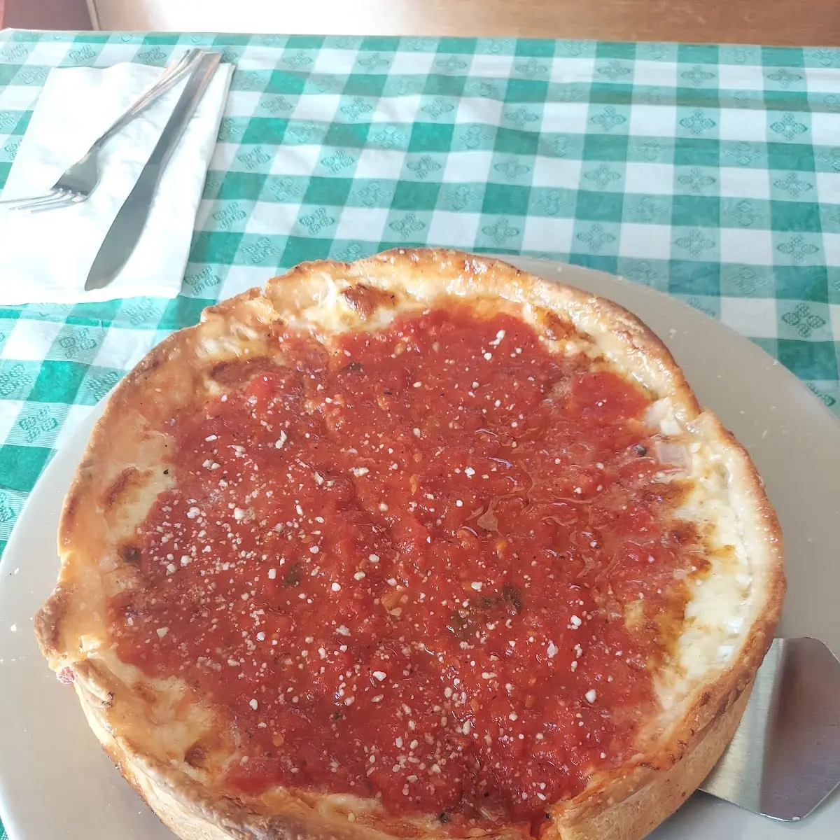 Chicago Pan Crust Pizza
