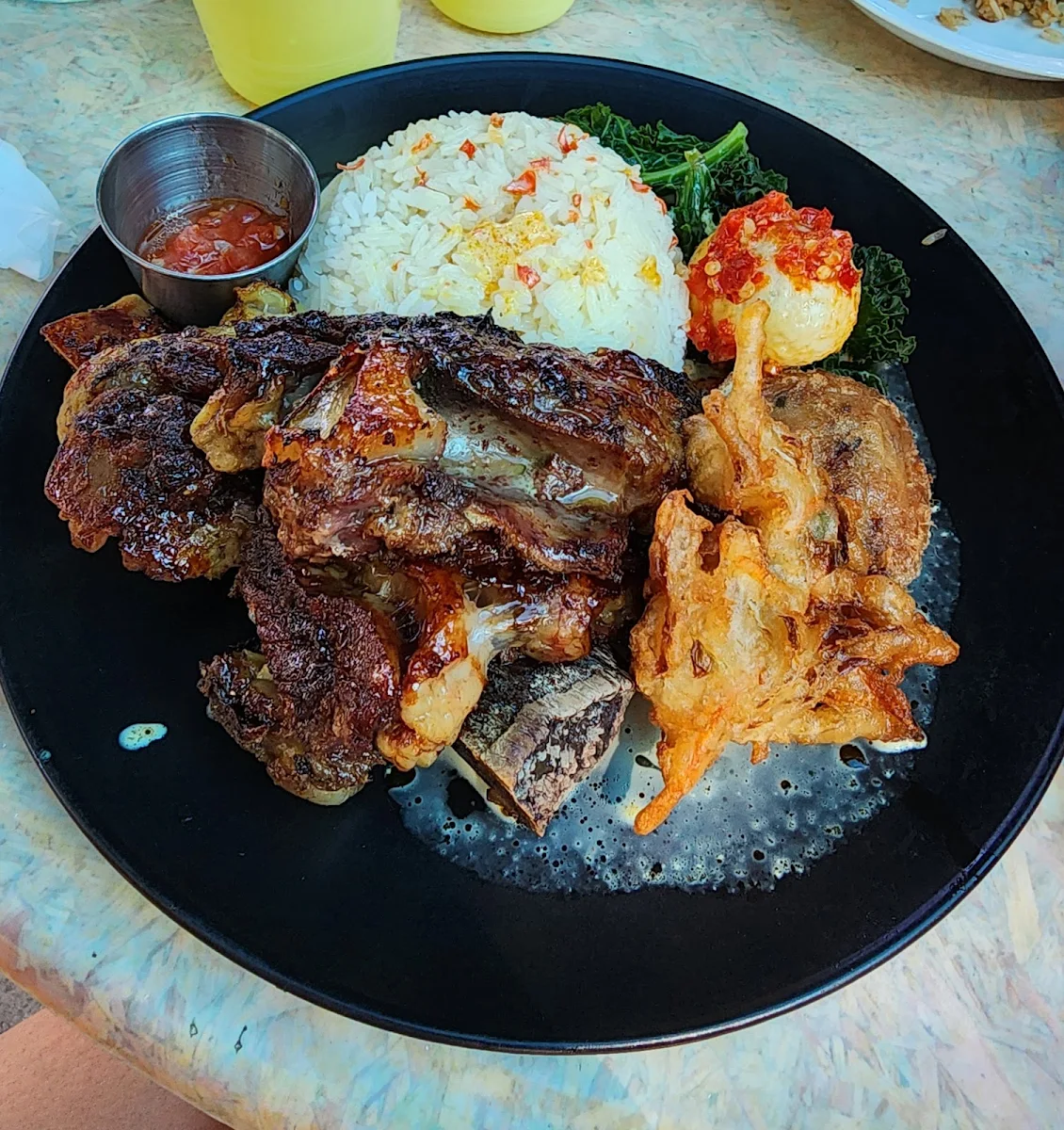 Nasi Padang Beef Ribs