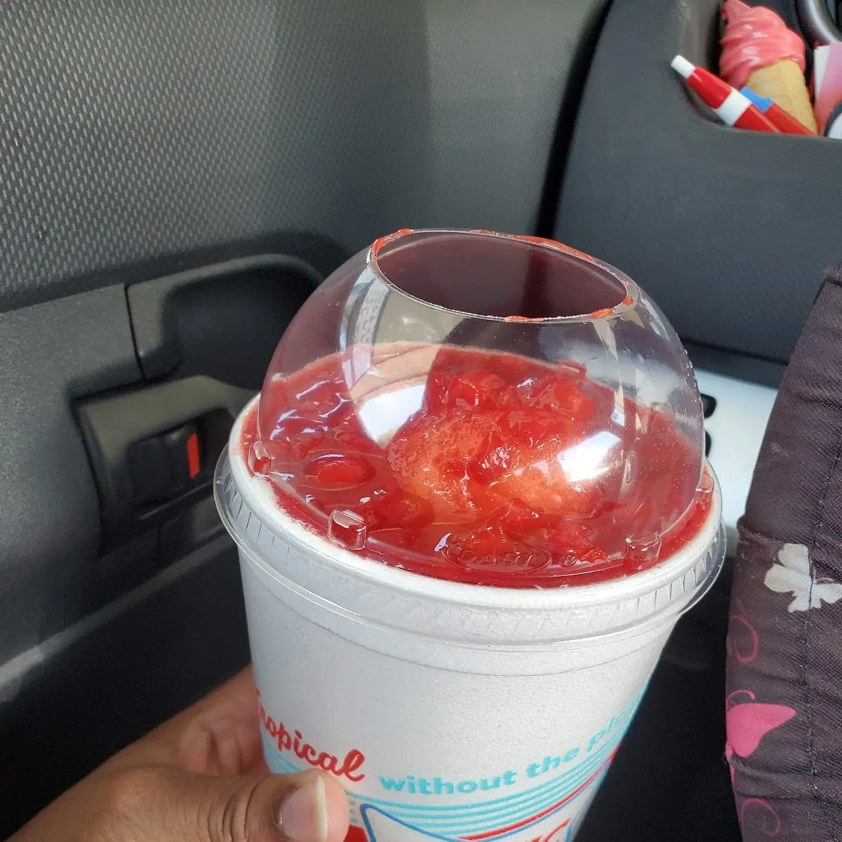 Lemon Berry Slush Float