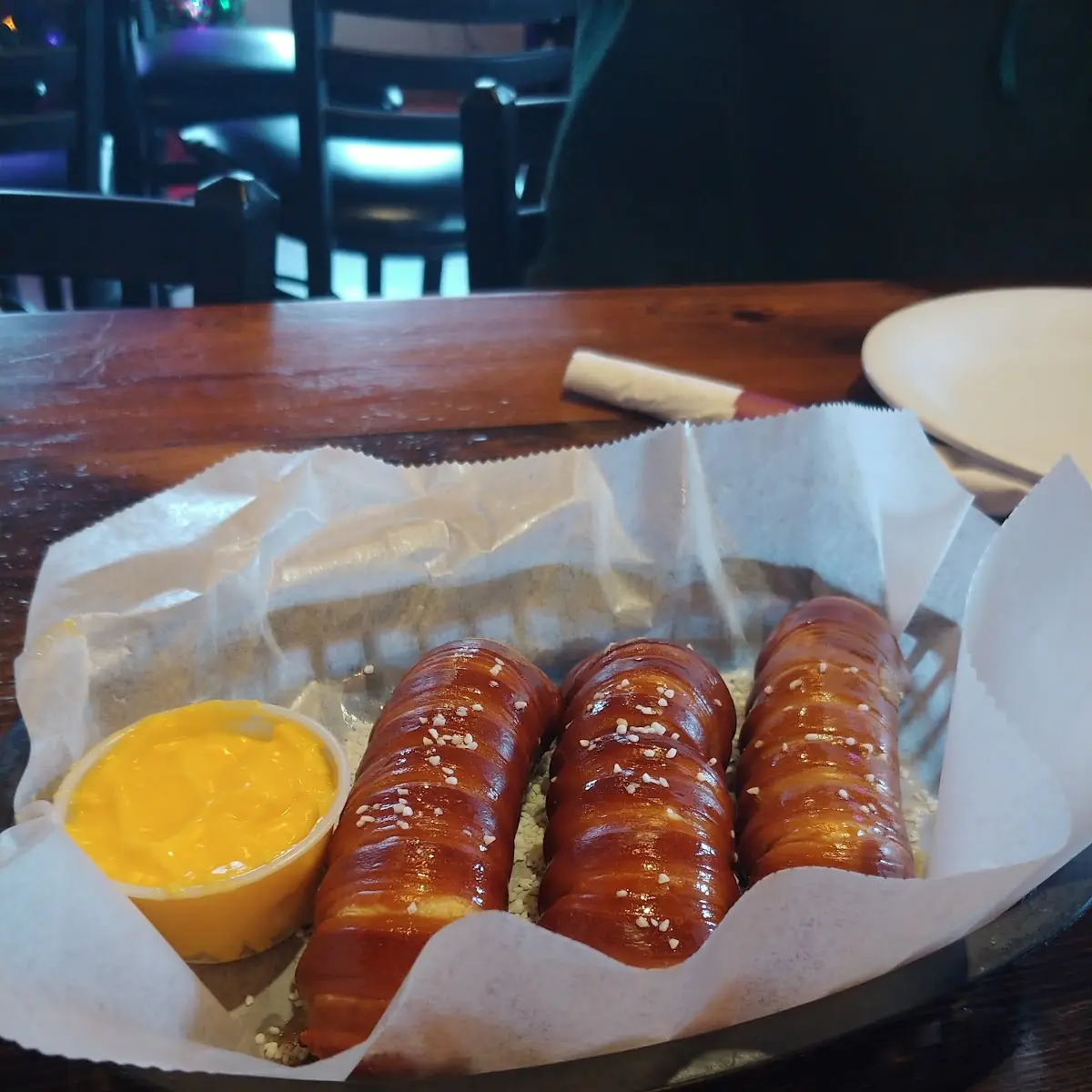 Pretzel Sticks with Cheese