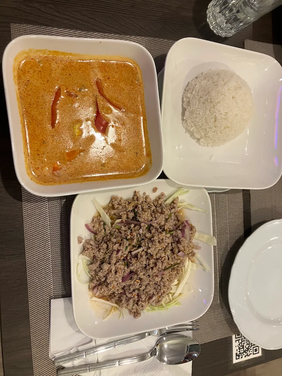 Laab Moo and Parang Curry