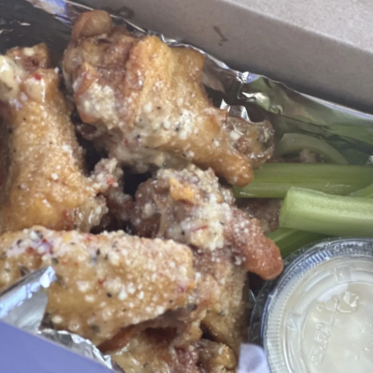 Garlic Parmesan Wings