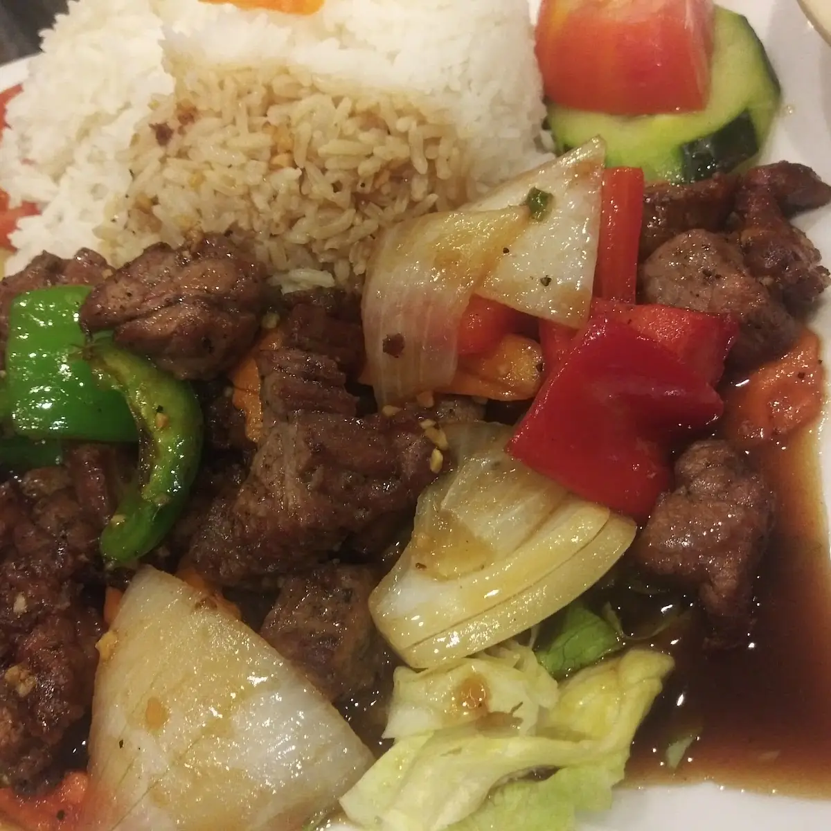 Sautéed Black Pepper Beef