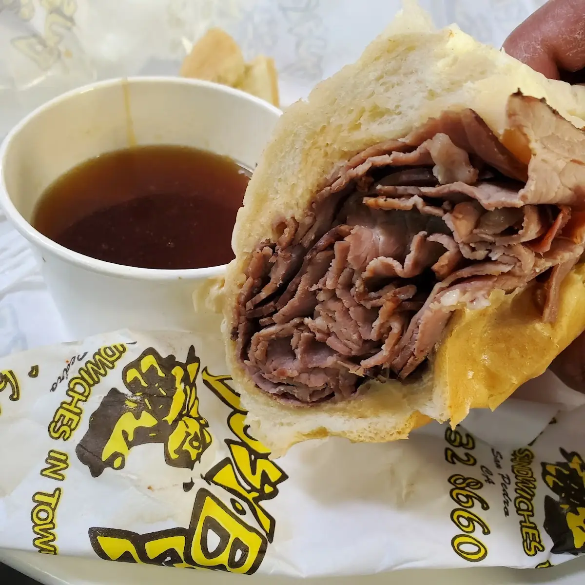 Hot Brisket Sandwich