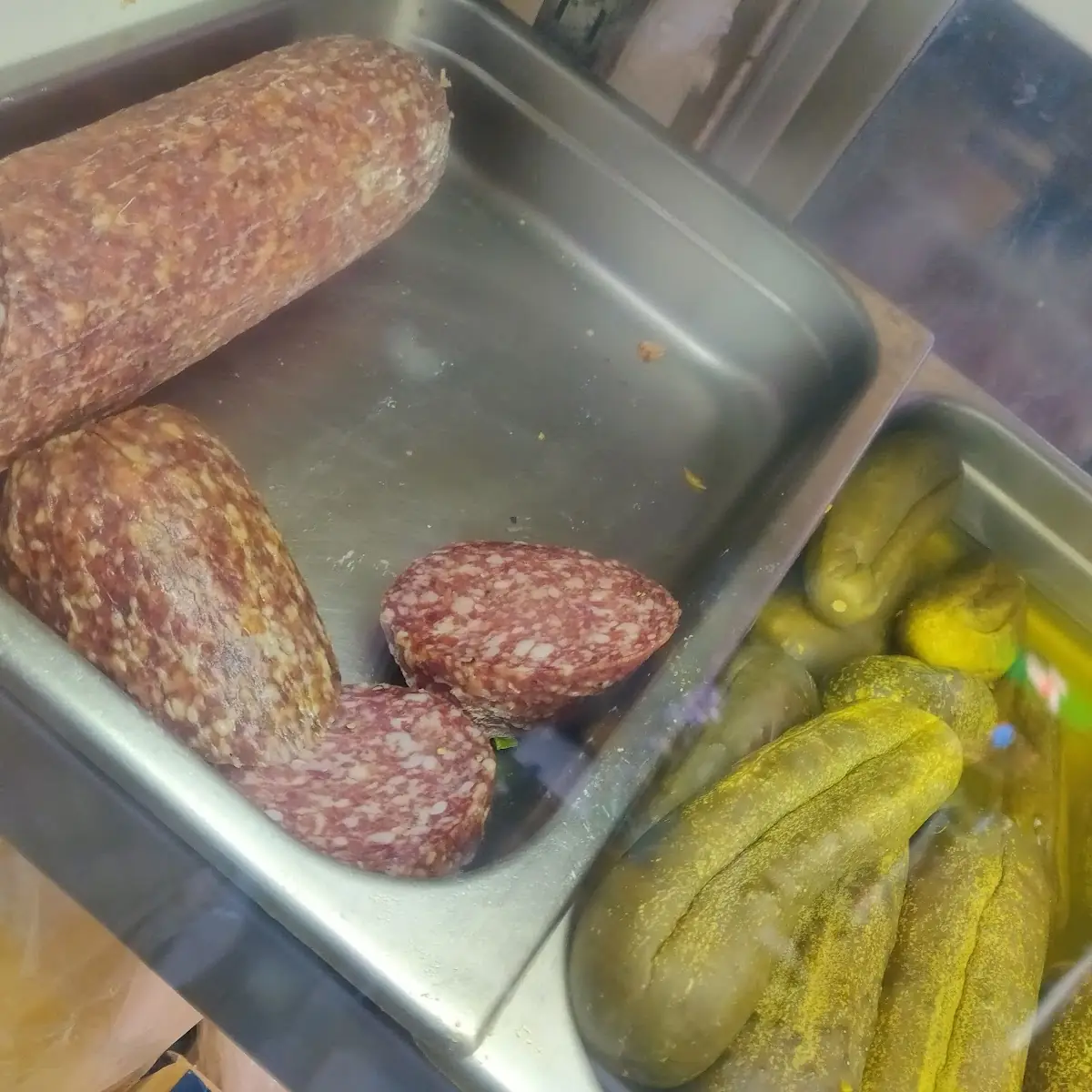 Prep Area for Sandwiches