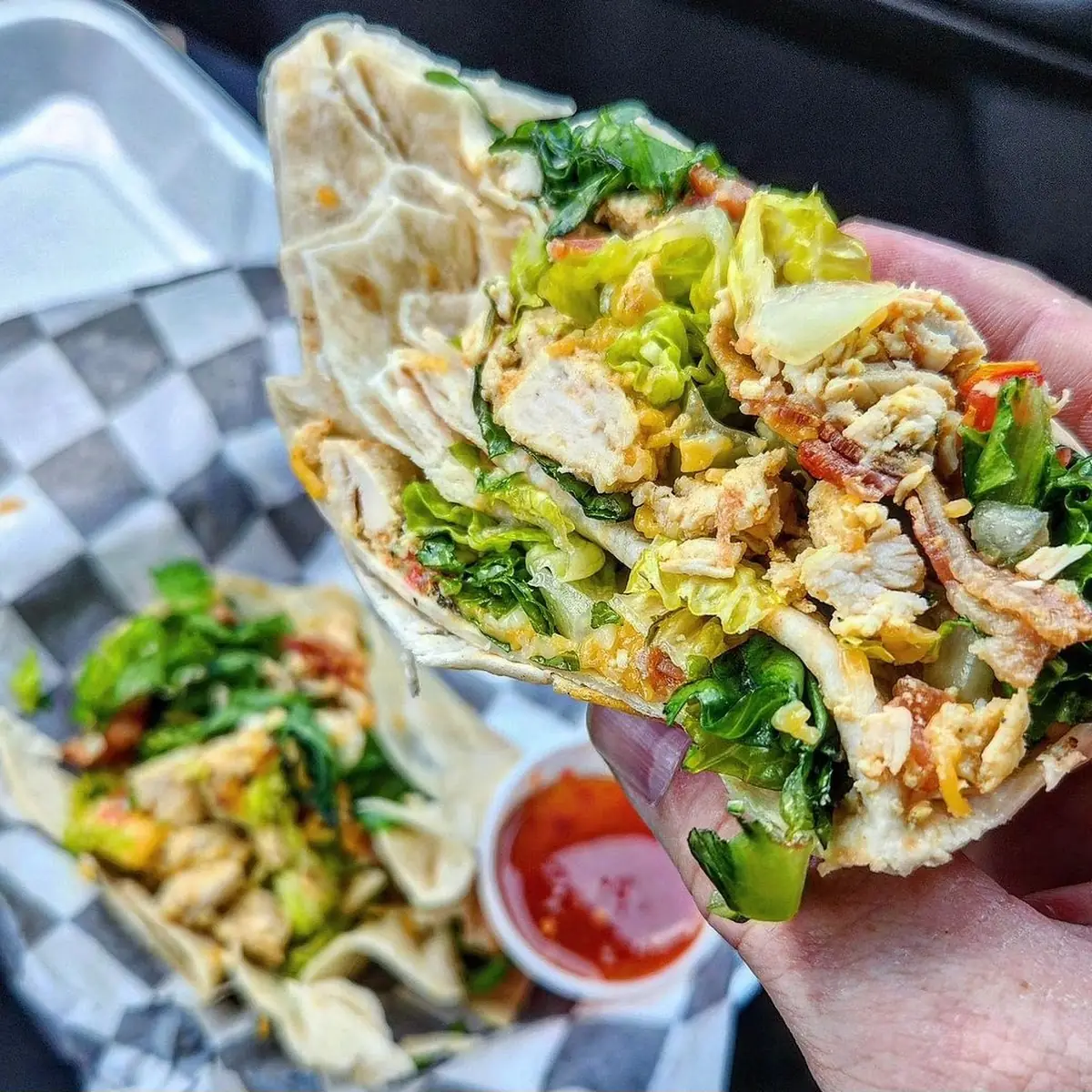 Spicy Chicken Wrap
