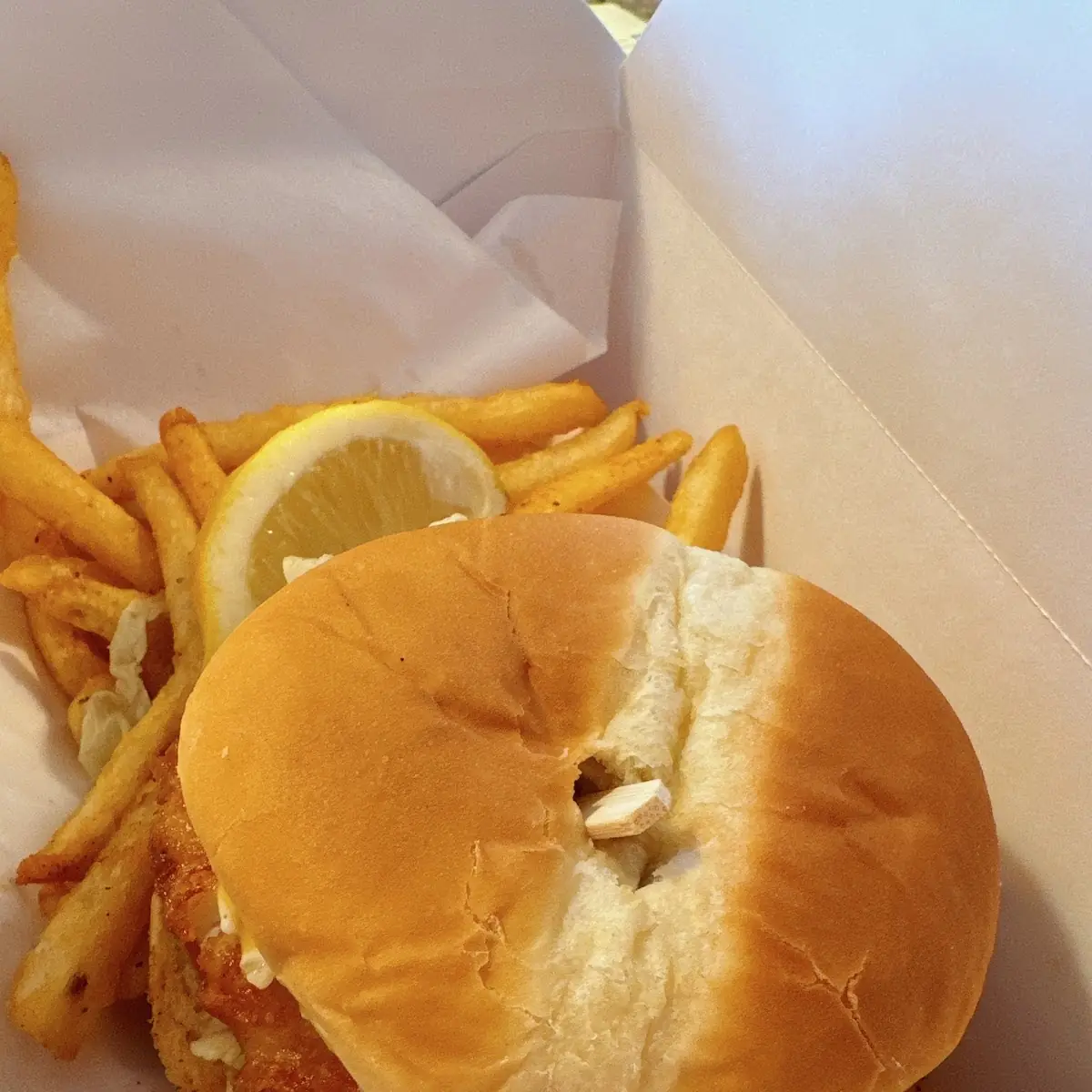 Fried Cod Sandwich