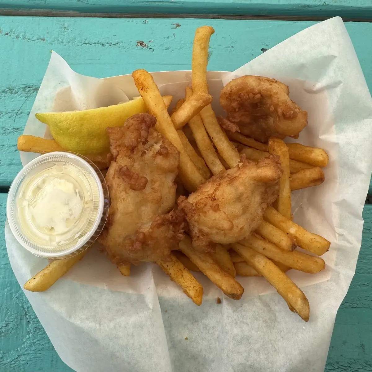 Ling Cod Fish & Chips