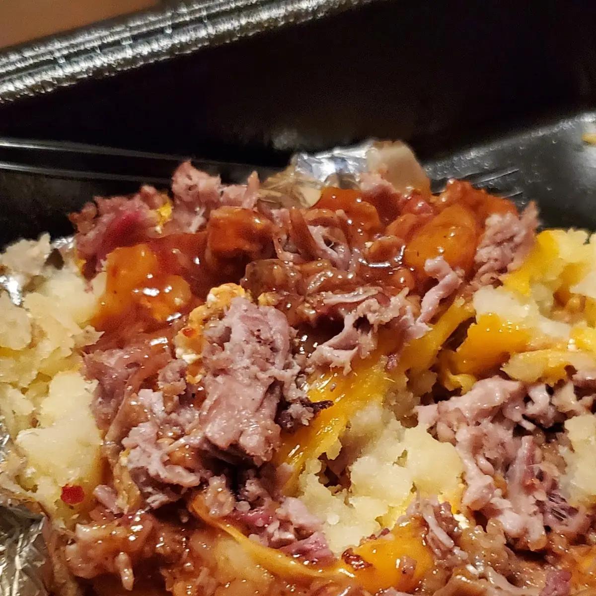 Baked Potato w Chopped Beef