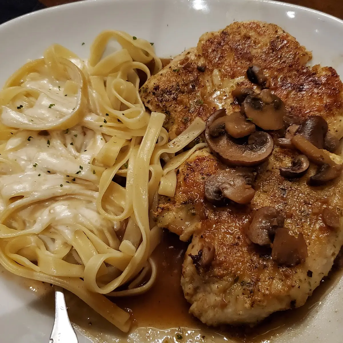 Stuffed Chicken Marsala