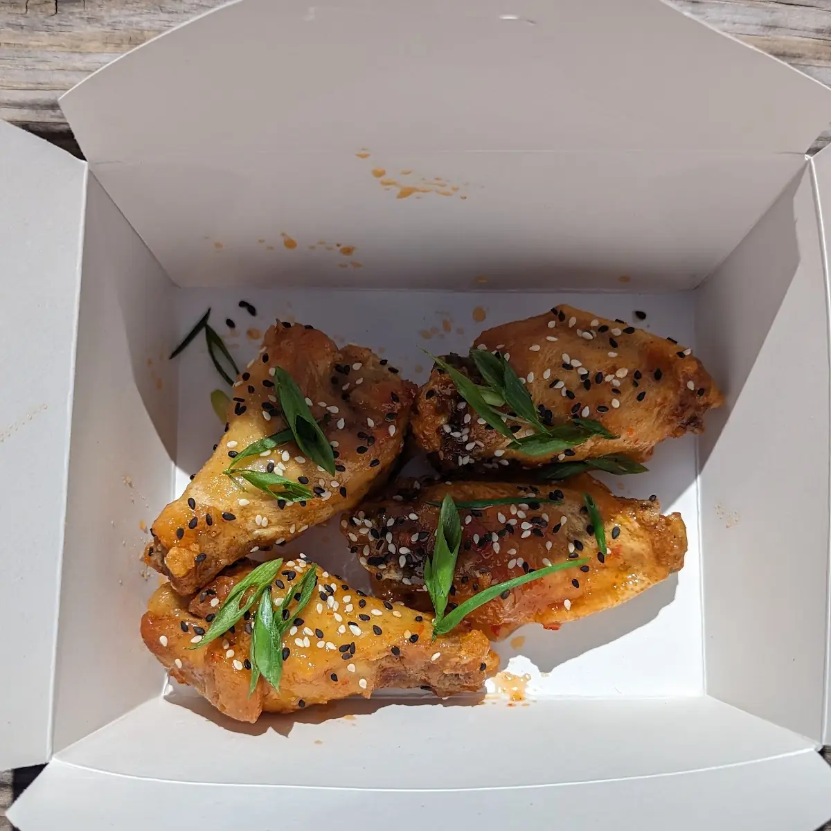 Sticky Thai Chicken Wings