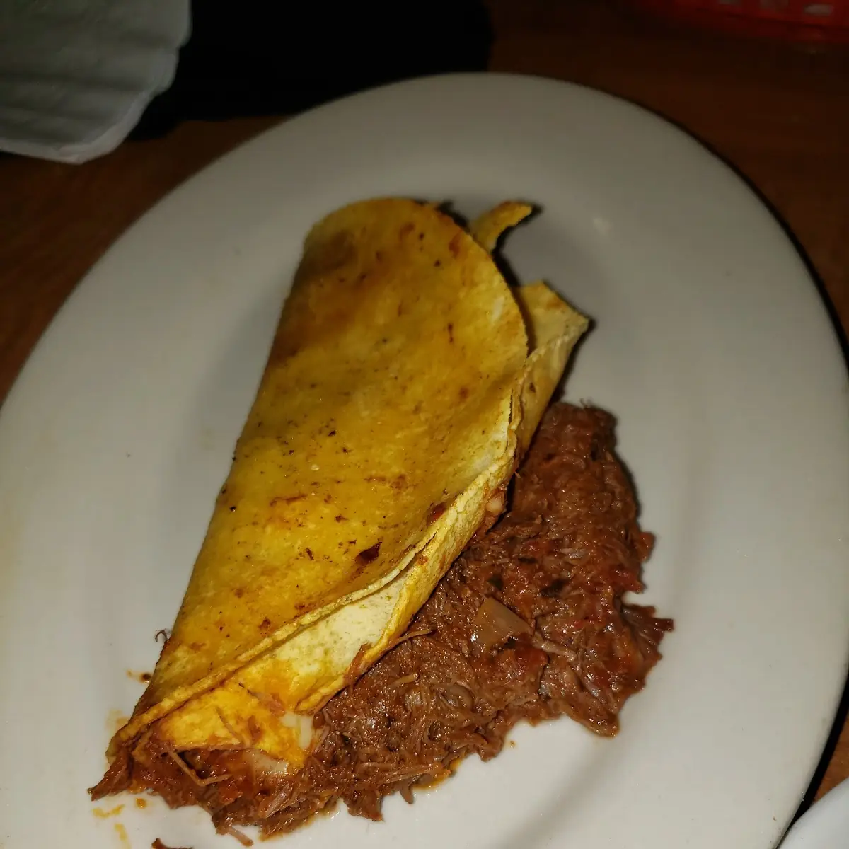 Shredded Beef Quesadilla