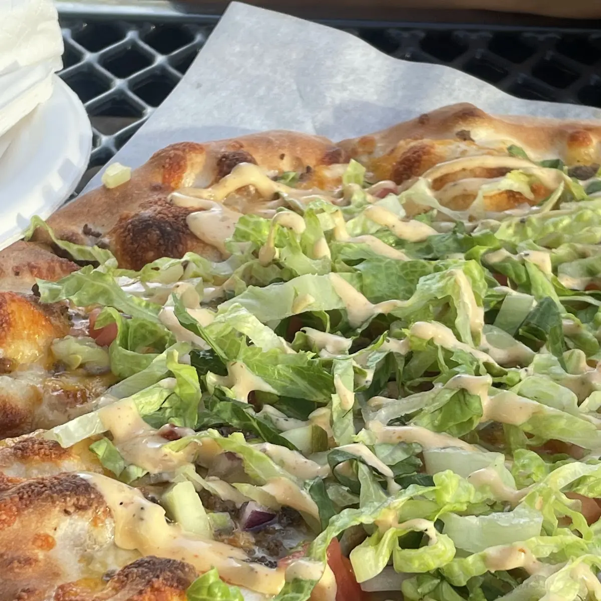 Cheeseburger Pizza