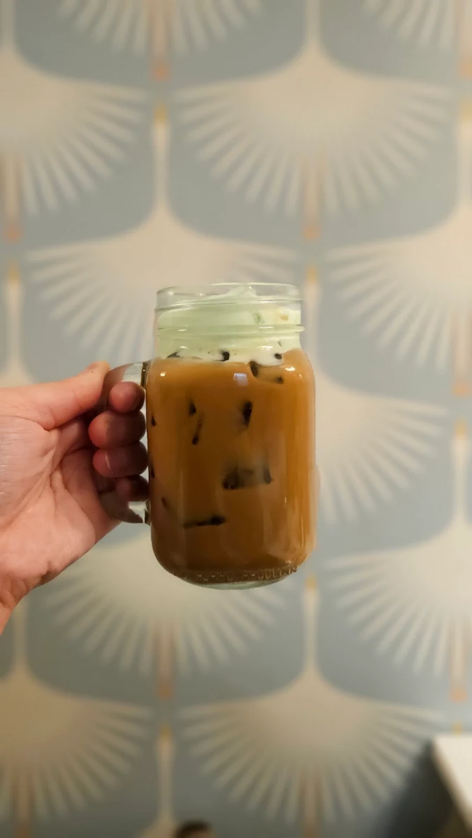 Pandan Vietnamese Iced Coffee, BLOOM VIETNAMESE BISTRO
