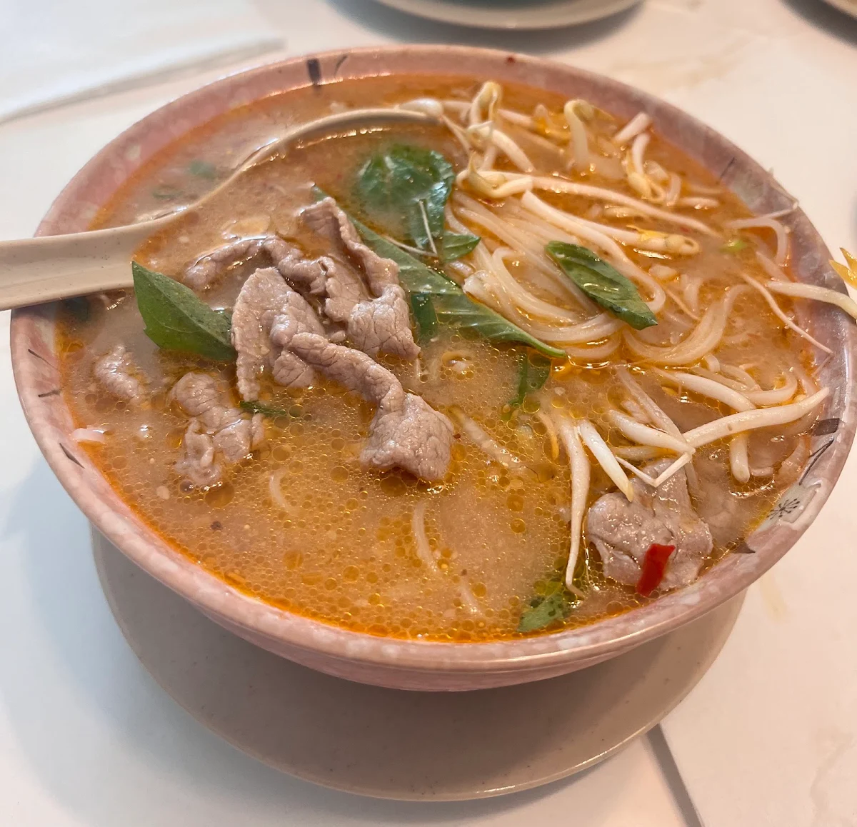 Sate Peanut Beef Pho, BLOOM VIETNAMESE BISTRO