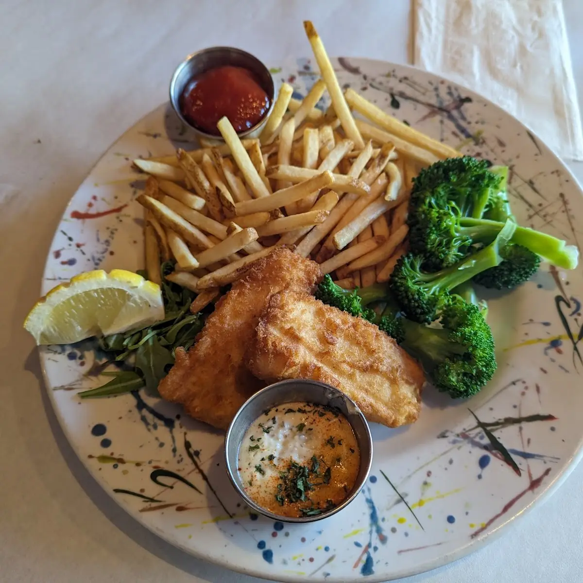 Halibut or Salmon Fish & Chips