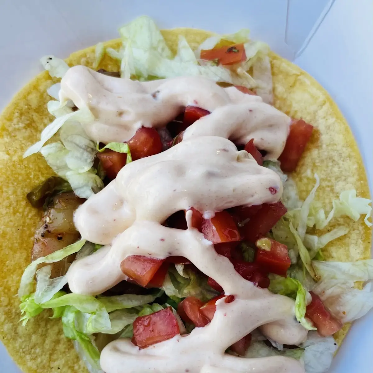 Beer Battered Cod Taco