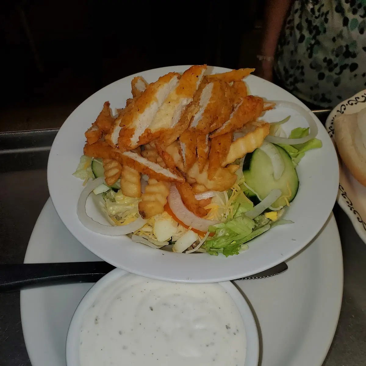 Crispy Chicken Salad