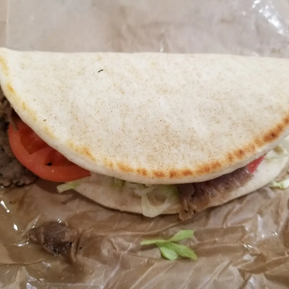 Lamb Gyro Sandwich