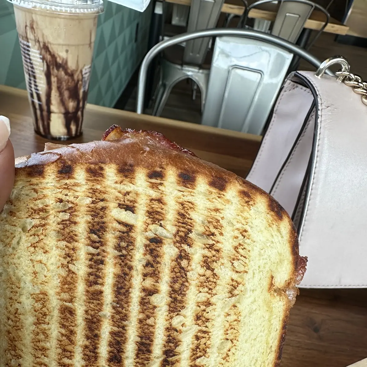Turkey Bacon Cheddar Cheese Sandwich