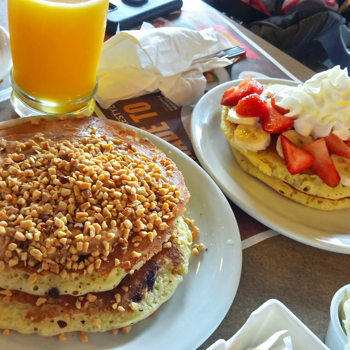 Jr. Chocolate Chip Pancakes