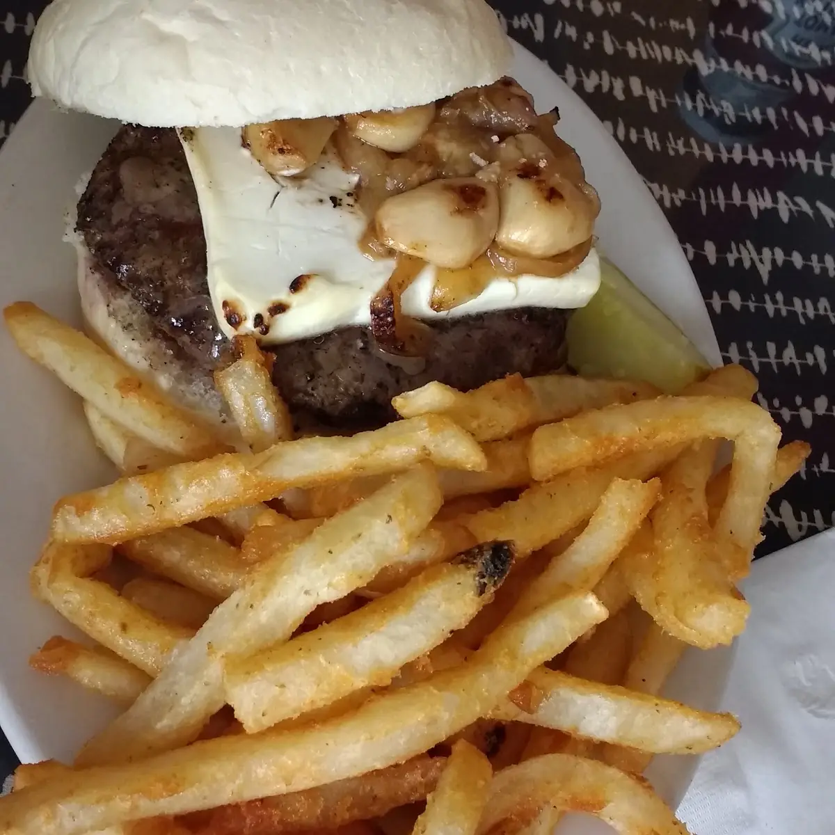 Garlic Burger