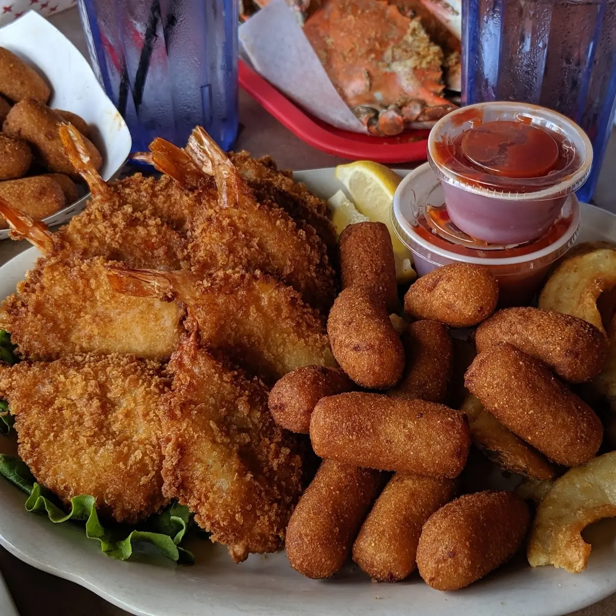 Fried Shrimp Platter