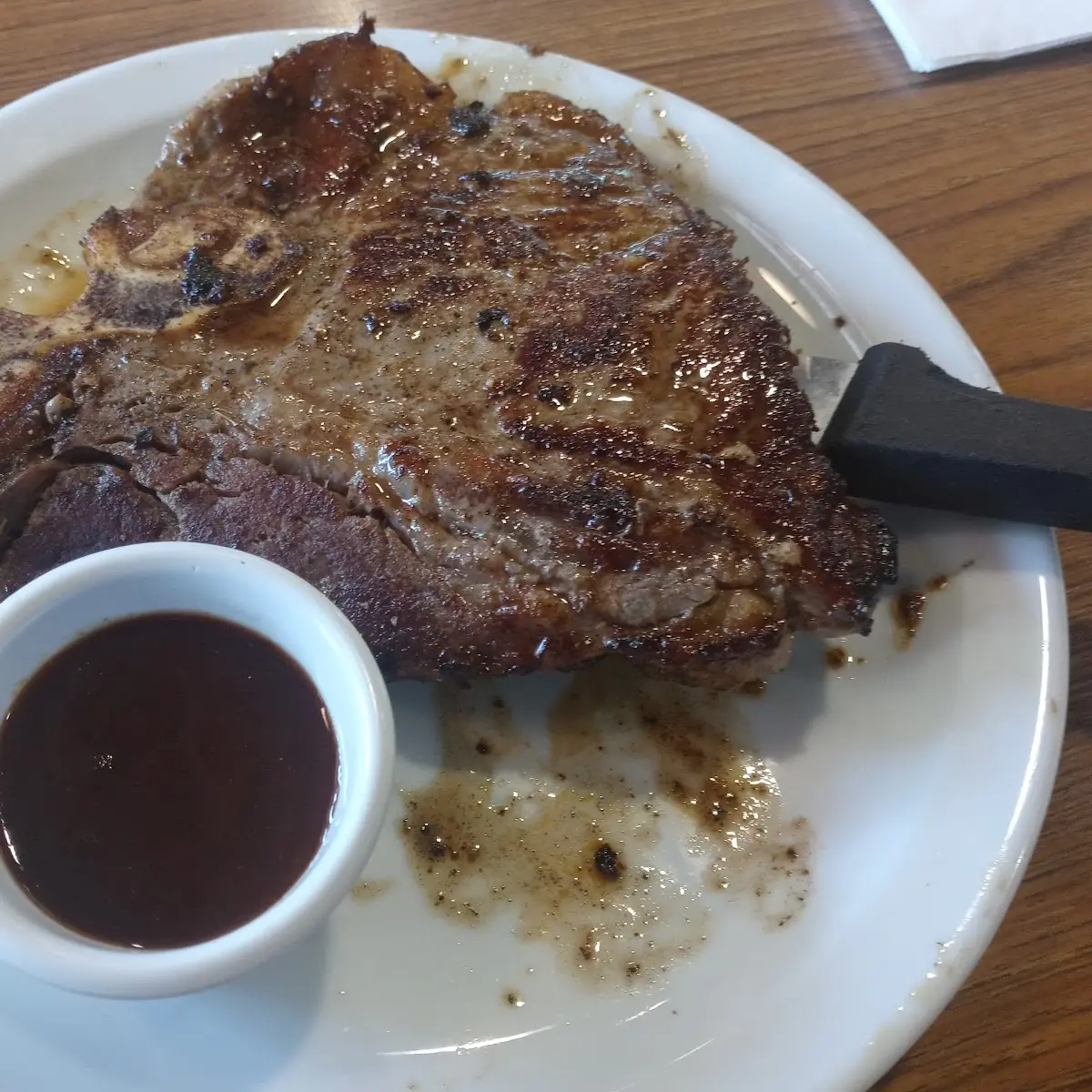 T-Bone Steak & Eggs